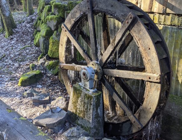 Das alte Wasserrad